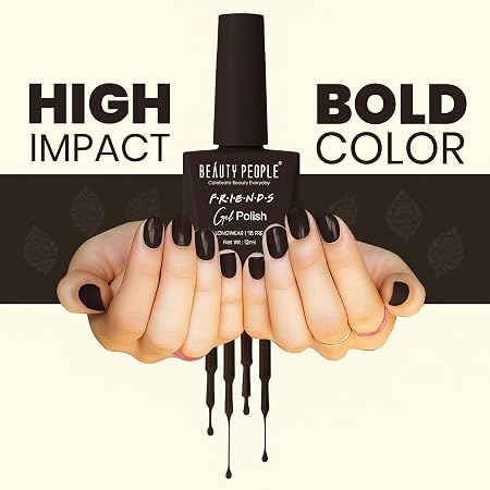 BP Color Pop CP0023 Black Nail Polish