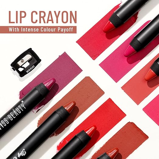 Swiss Beauty Stay On Lip Crayon 14 Ash Red