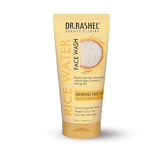 Dr.Rashel beauty elixirs face wash 50ml - rice water