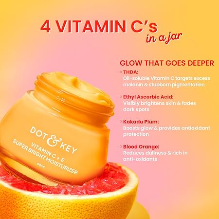 Dot&Key Vitamin C+E Super Bright Moisturizer - 60ml