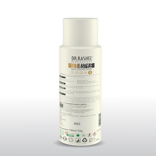 Dr.Rashel beauty elixirs hair setting spray 100ml - strong hold