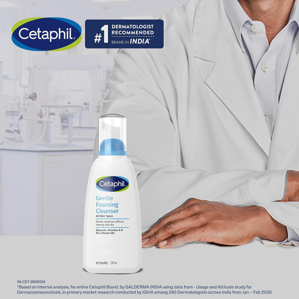 Cetaphil Gentle Foaming Cleanser 236ml