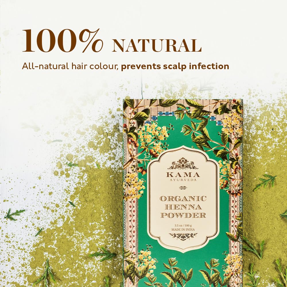 Kama Organic Henna Powder 100g