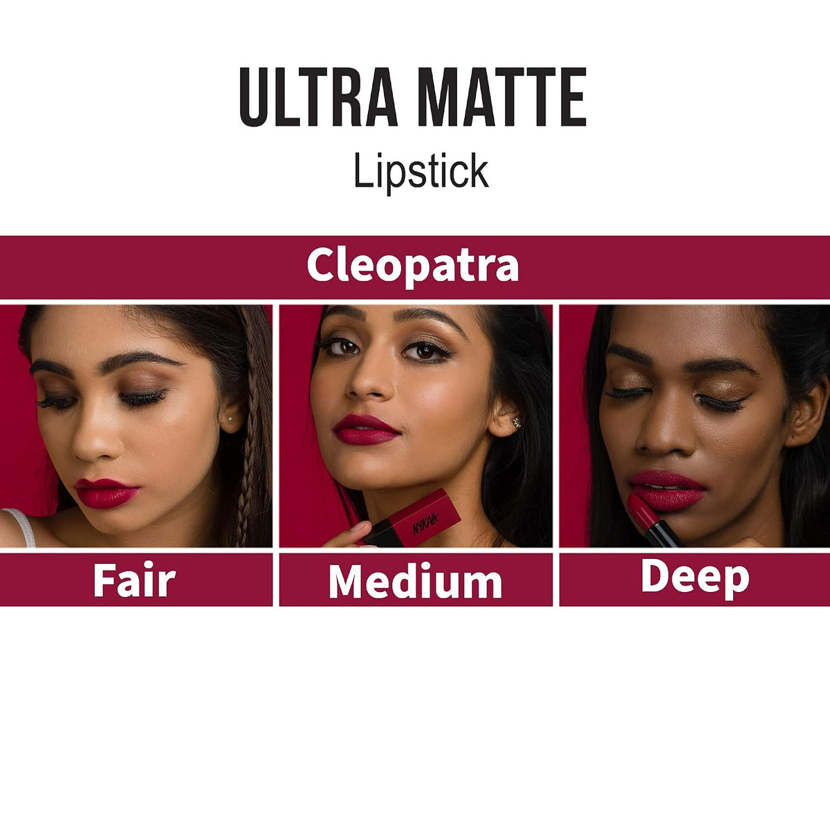 NYKAA Ultra Matte Lipstick Cleopatra