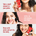 Lakme Strawberry Cream Facewash 50g