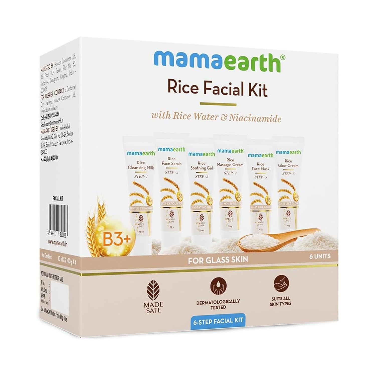 Mamaearth Rice Facial Kit