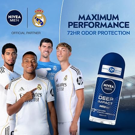 Nivea Roll on Men Deep Impact 50ml (Mrp-249)