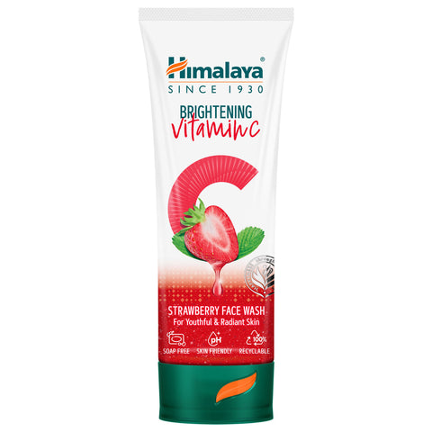 Himalaya Brightening Vitamin C Strawberry Face Wash 100ml