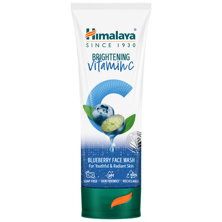 Himalaya Brightening Vitamin C Blueberry Face Wash 100ml