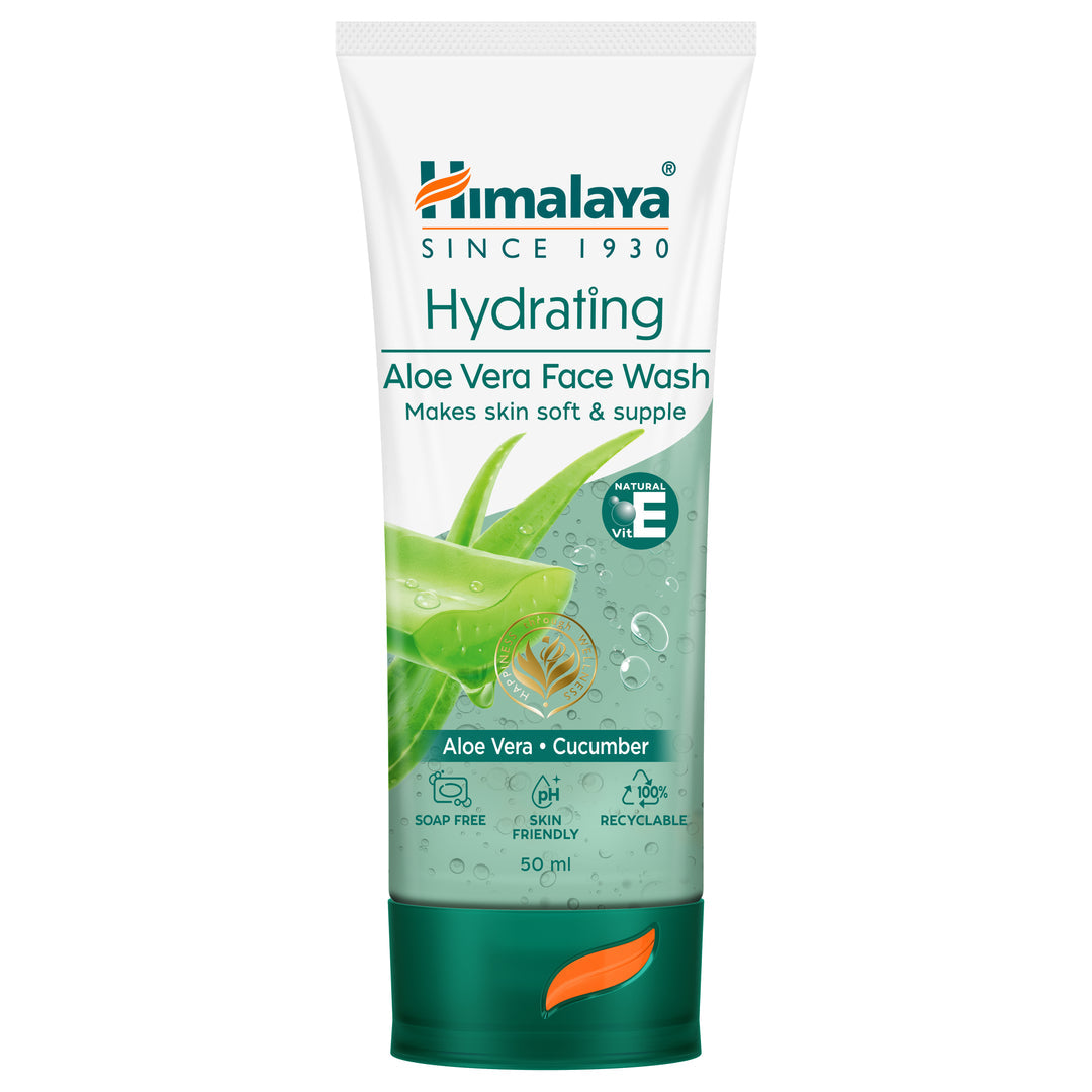 Himalaya Hydrating Aloe Vera Face Wash 50ml