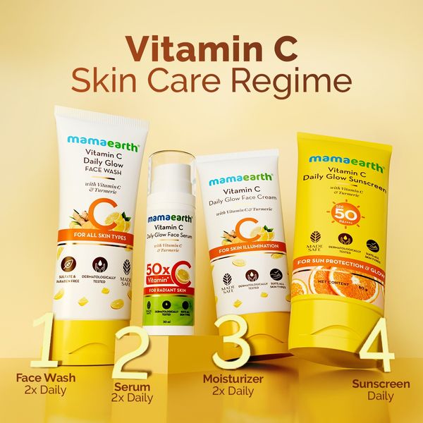 Mamaearth Vitamin C Daily Glow Sunscreen 20g