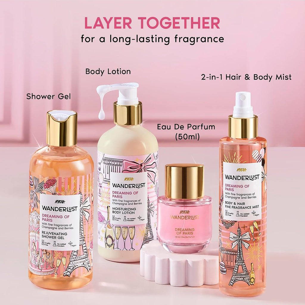 Nykaa Wanderlust Dreaming of Paris Shower Gel