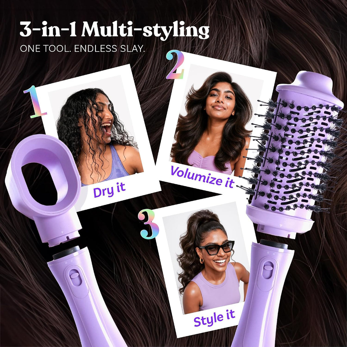 Bombay 3 in 1 Hair Multi Styler