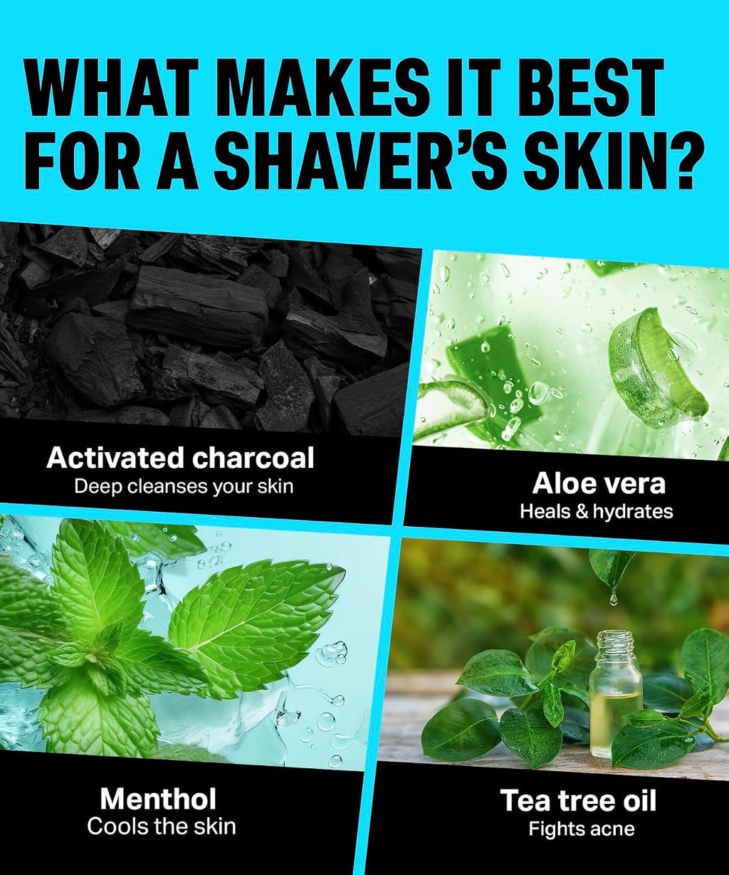 Bombay Charcoal Shaving Cream 78gm