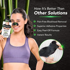 Dr.Rashel beauty elixirs nose pore 10 strips - bamboo charcoal