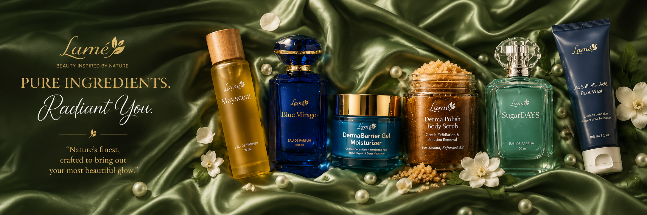 LAMÉ — Free shipping, premium ingredients, easy returns, secure payments