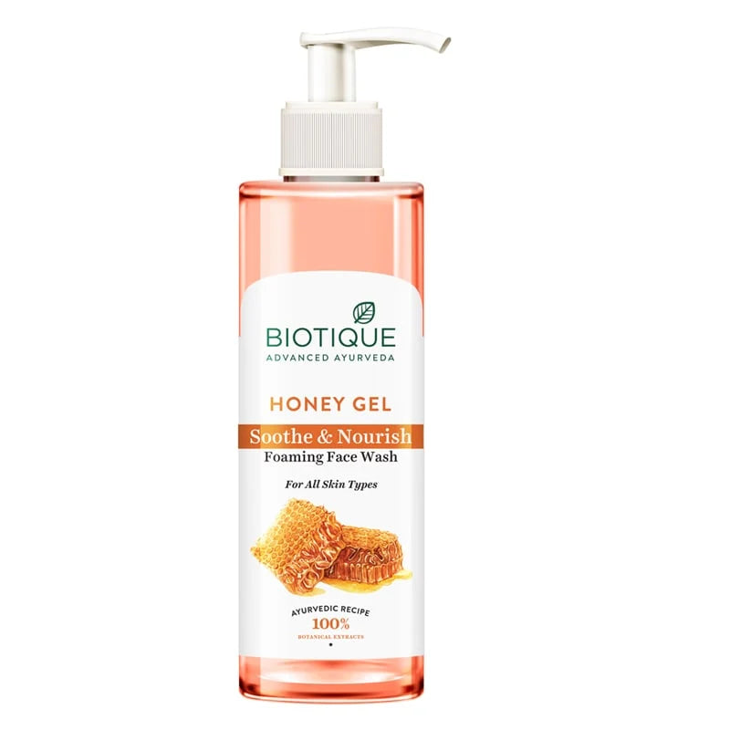 Biotique Bio-Honey Gel Sooth & Nourish Foaming Face Wash 100ml