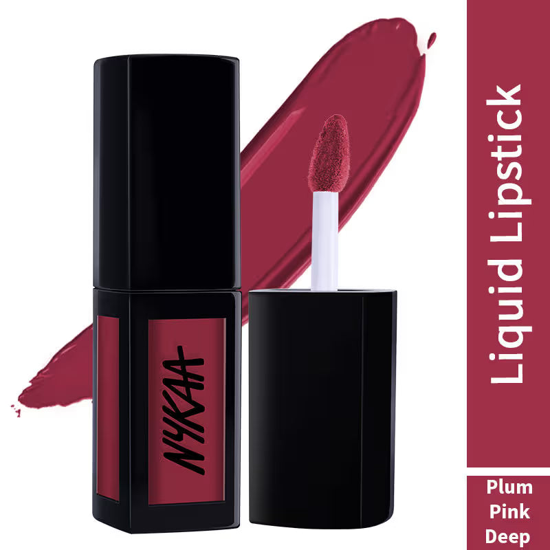 NYKAA Matte To Last Liquid Lipstick Mithali