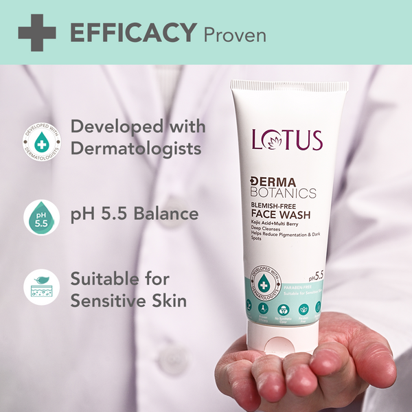 Lotus Derma Botanics Blemish Face Wash 100g