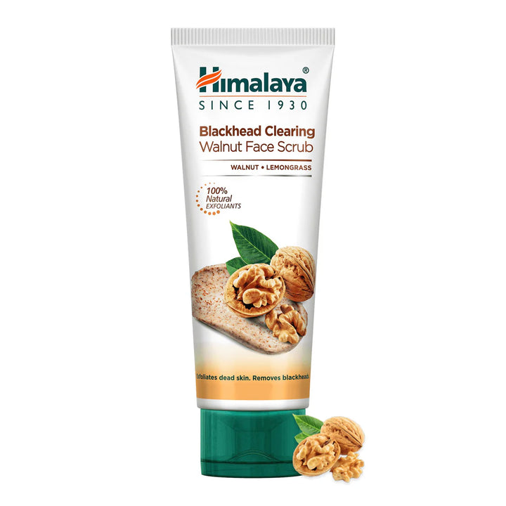 Himalaya Blackhead Clearing Walnut Face Scrub 50g