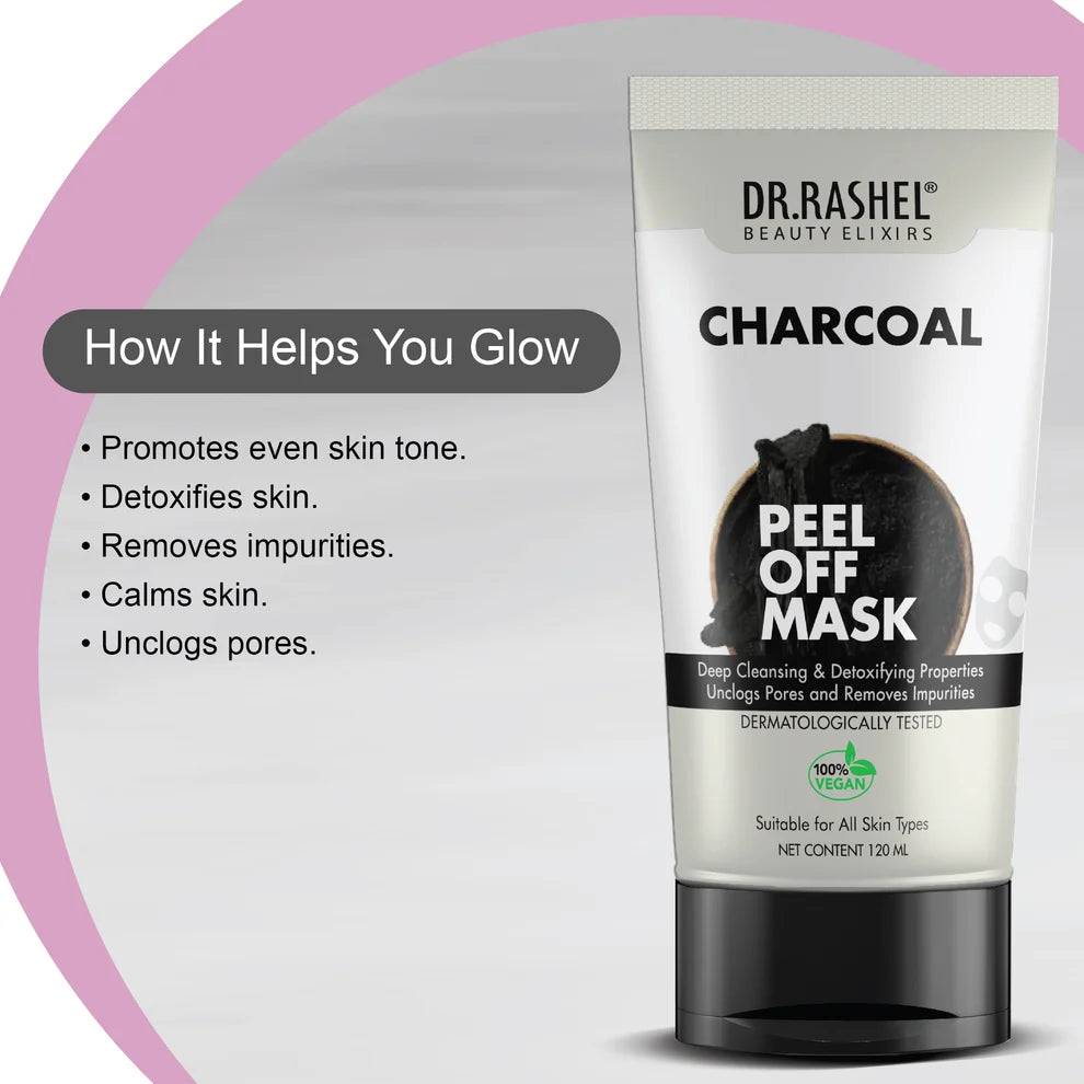 DR.RASHEL Beauty Elixirs Peel Off Mask – Charcoal 120ml