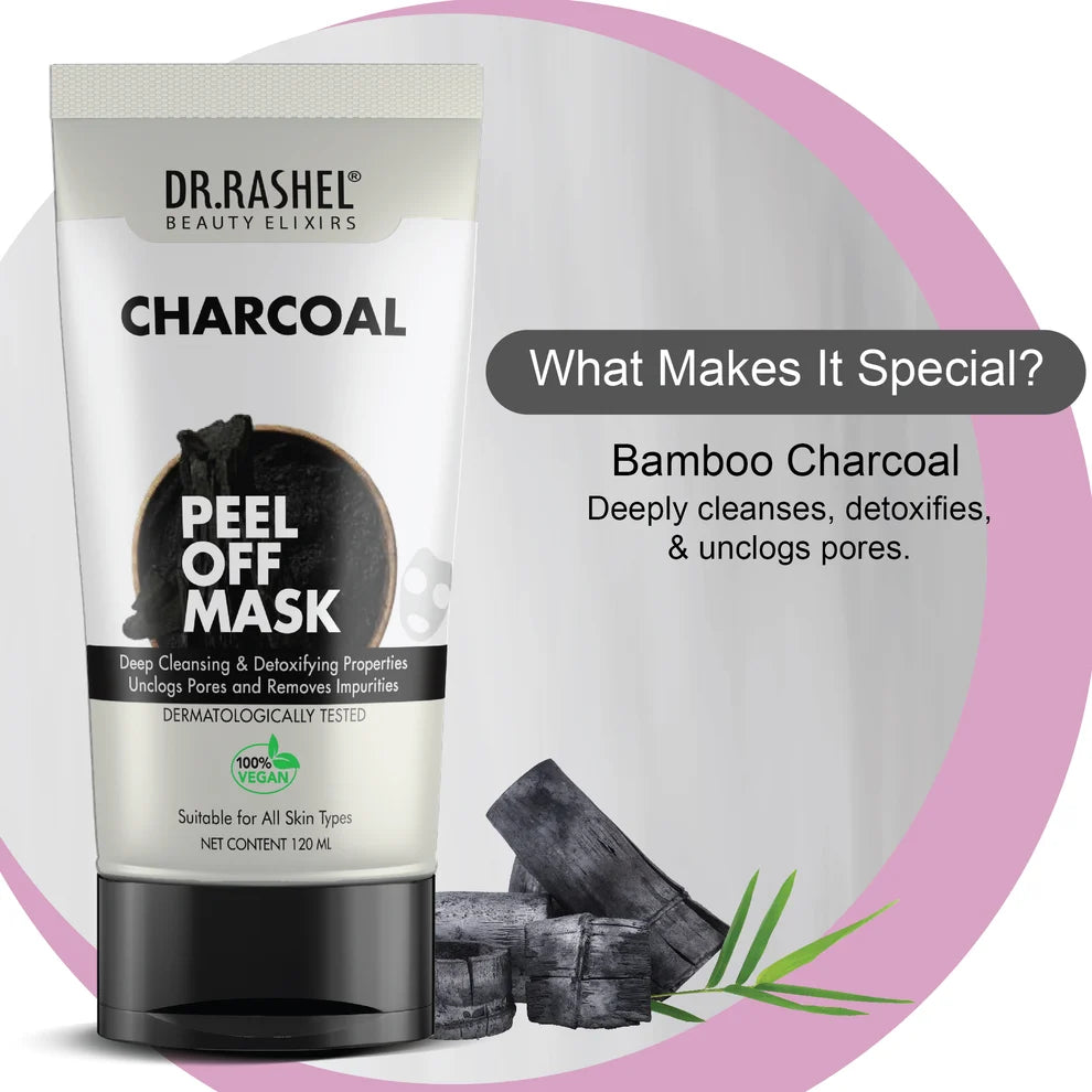 DR.RASHEL Beauty Elixirs Peel Off Mask – Charcoal 120ml