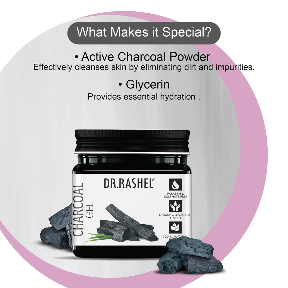 Dr. Rashel Beauty Elixirs Face & Body Gel 45 Ml - Charcoal