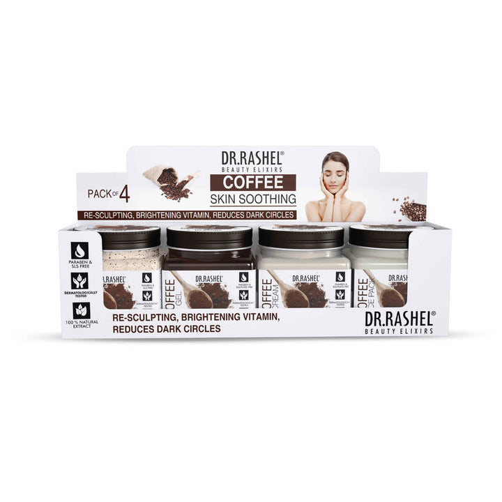 DR.RASHEL Beauty Elixirs 380ml Pack of 4 – Coffee