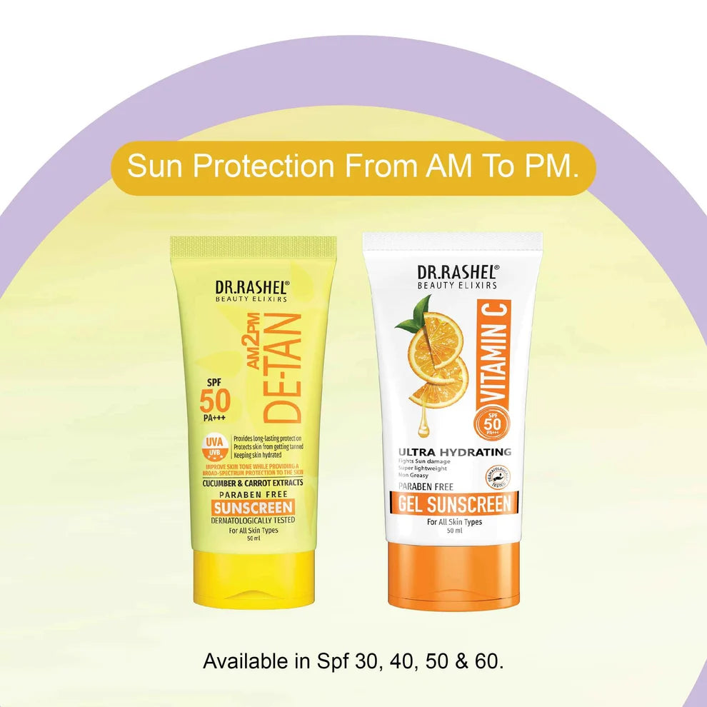 DR.RASHEL Beauty Elixirs Sunscreen – De-Tan SPF 50 50ml