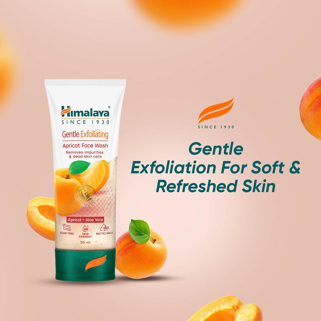 Himalaya Gentle Exfoliating Apricot Face Wash 50ml