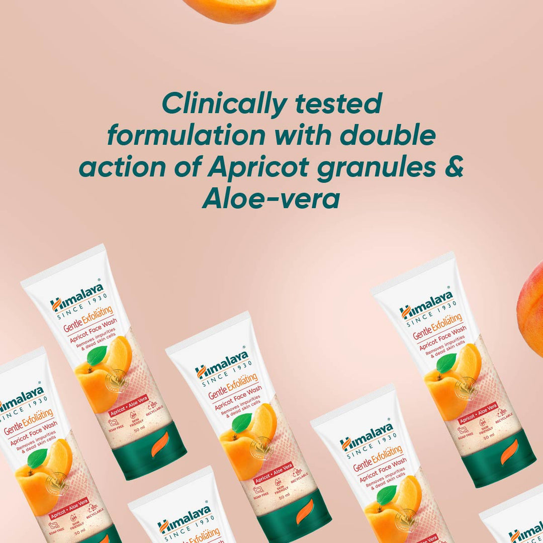 Himalaya Gentle Exfoliating Apricot Face Wash 50ml