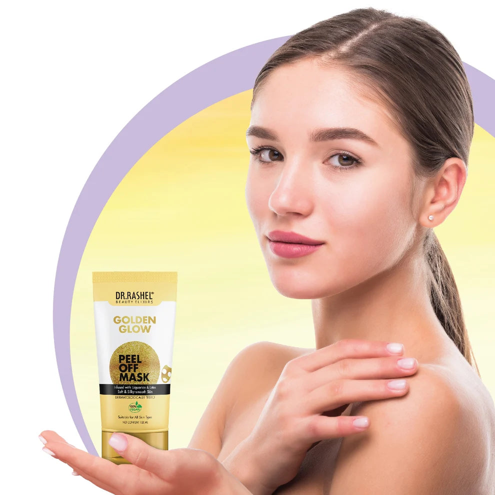 DR.RASHEL Beauty Elixirs Peel Off Mask – Golden Glow 120ml