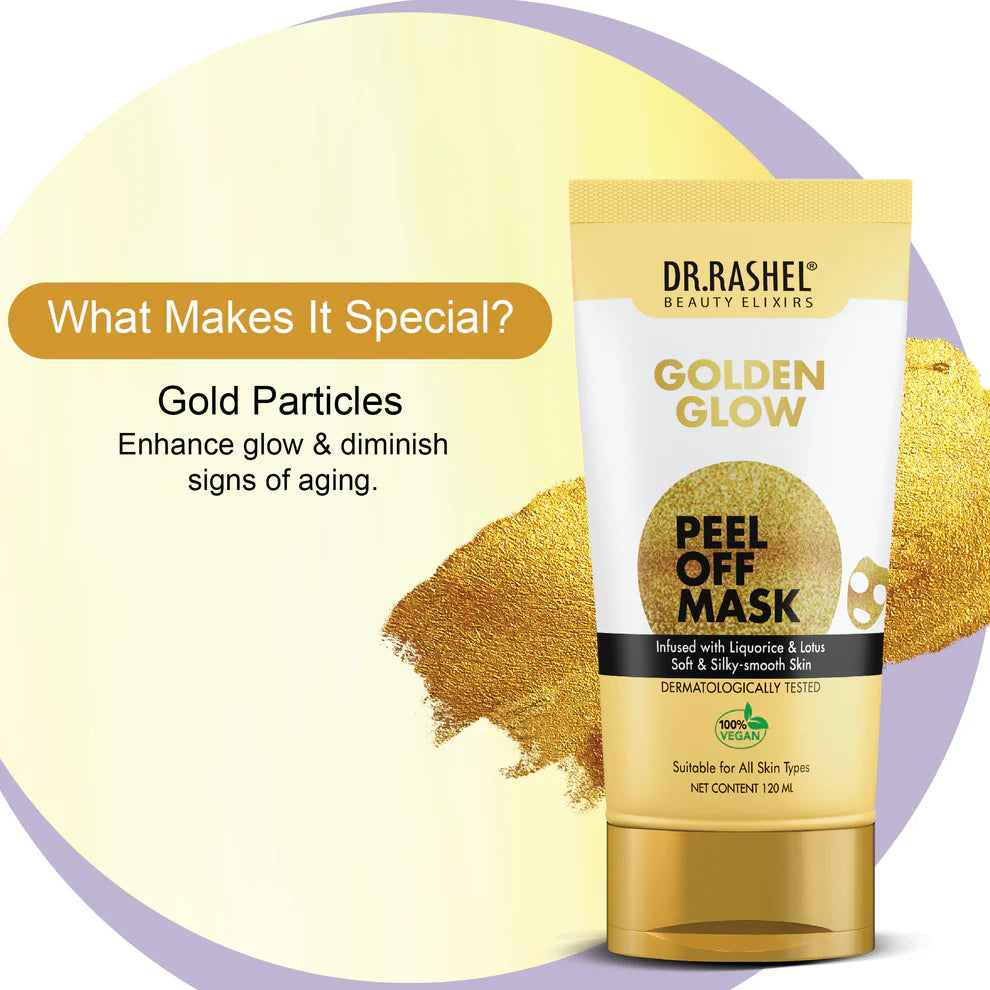 DR.RASHEL Beauty Elixirs Peel Off Mask – Golden Glow 120ml