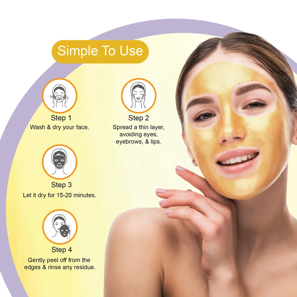 DR.RASHEL Beauty Elixirs Peel Off Mask – Golden Glow 120ml