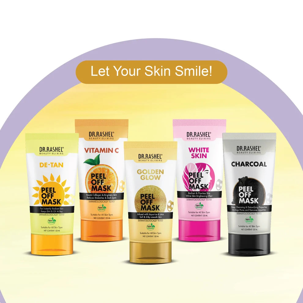 DR.RASHEL Beauty Elixirs Peel Off Mask – Golden Glow 120ml