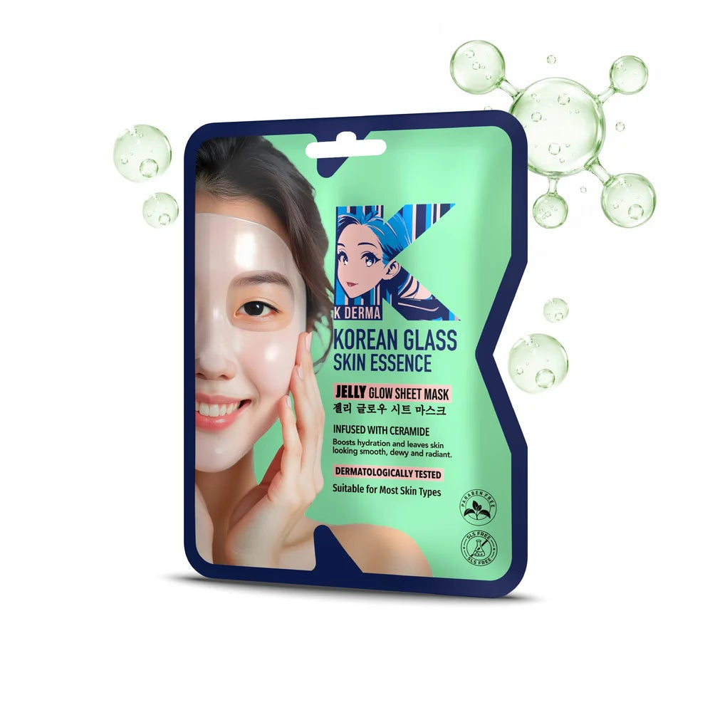 Dr.Rashel beauty elixirs jelly glow sheet mask - korean glass
