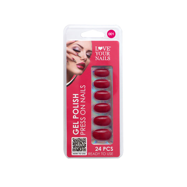 LYN Solid Color Gel Polish Press On Nails LYN49-008 (24PC)