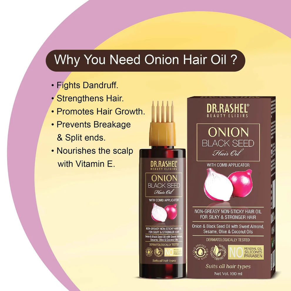 Dr.Rashel beauty elixirs hair oil 100ml - onion