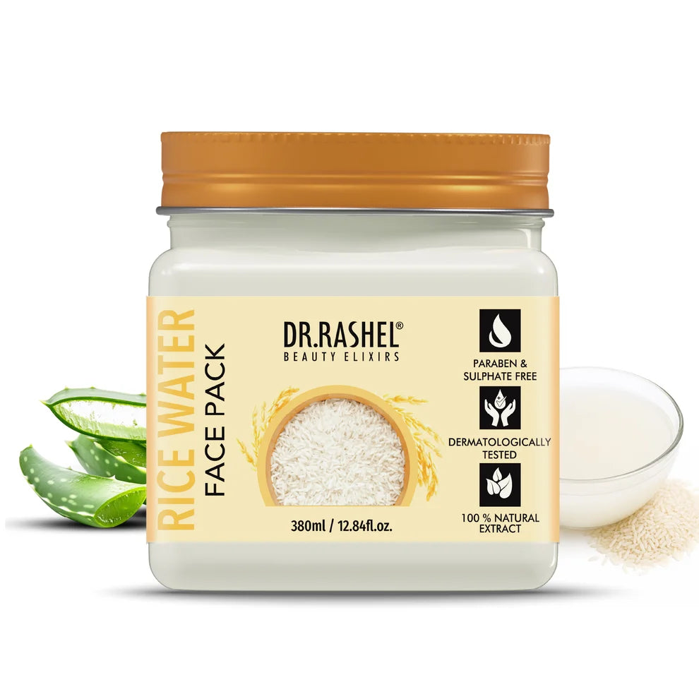 Dr.Rashel beauty elixirs face pack 380ml - rice water