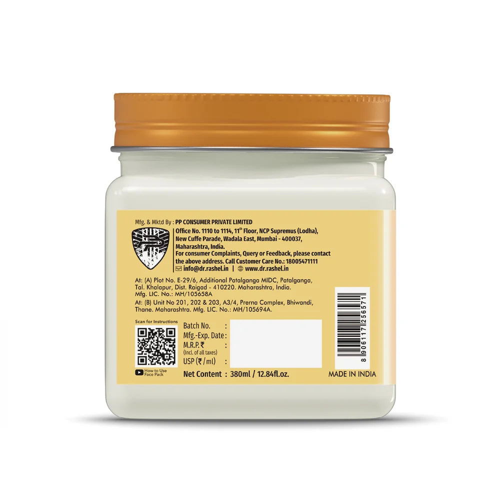 Dr.Rashel beauty elixirs face pack 380ml - rice water