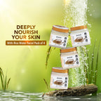 Dr.rashel Beauty Elixirs 380 Ml Pack Of 4 - Rice Water