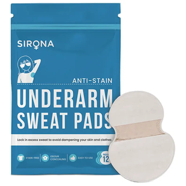 Sirona Under Arm Sweat Pads 12's