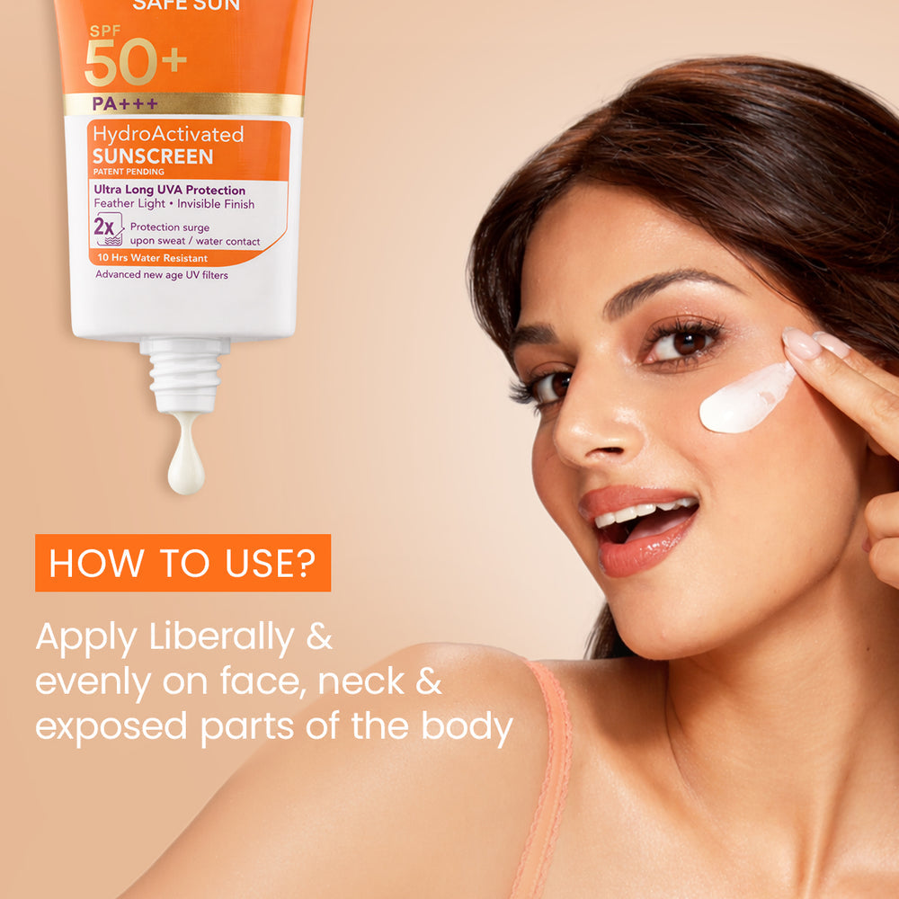 Lotus Safe Sub Hydroactivated Sunscreen SPF 50+ 50 ML