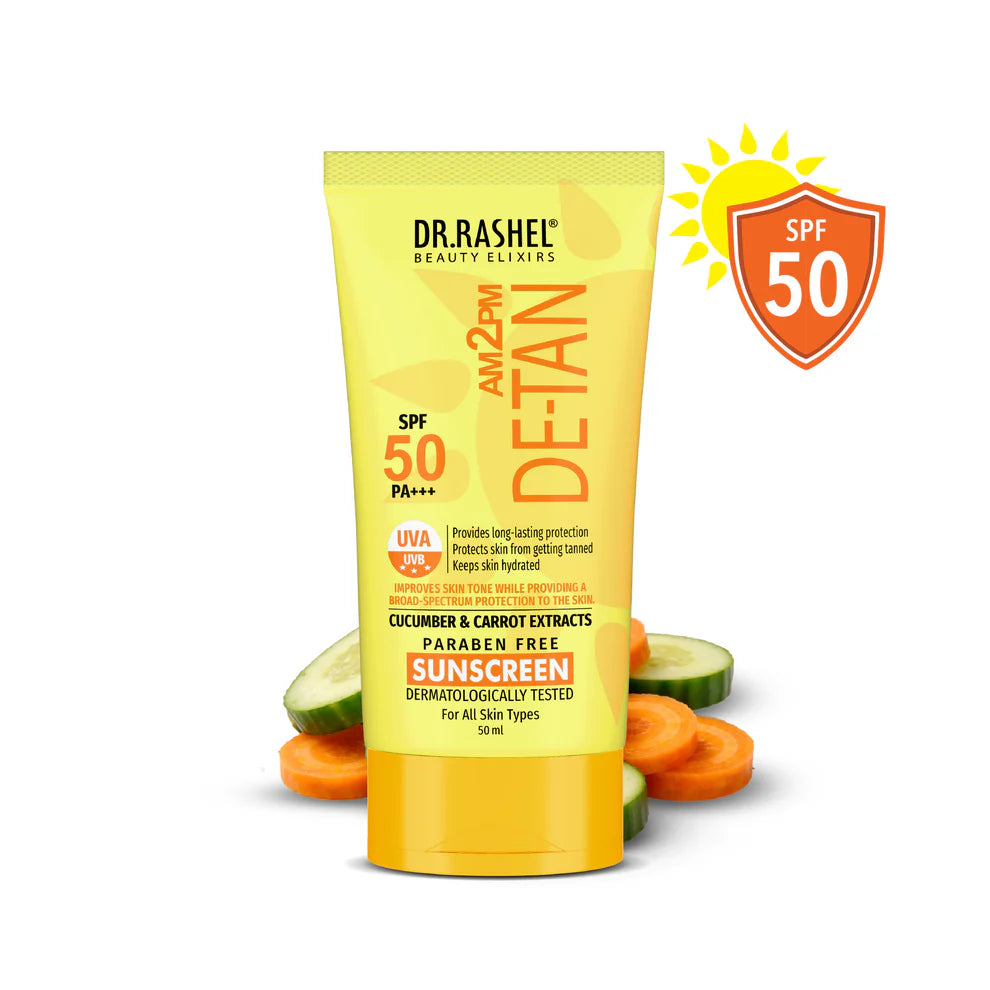 DR.RASHEL Beauty Elixirs Sunscreen – De-Tan SPF 50 50ml