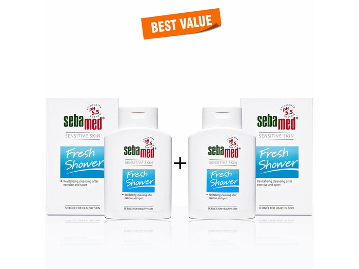 Sebamed Fresh Shower- pH 5.5- Revitalises Skin- Suitable For Sensitive Skin- For Active Lifestyle
