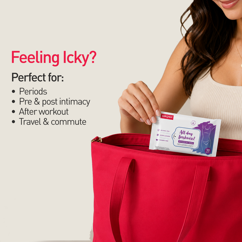 Sirona Intimate Wet Wipes 10's