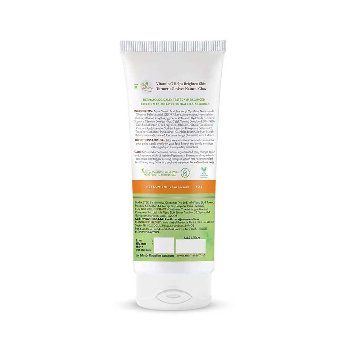 Mamaearth Vitamin C Daily Glow Cream 35g