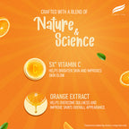 Himalaya Brightening Vitamin C Orange Face Serum 15ml + Orange Face Wash 50ml Free