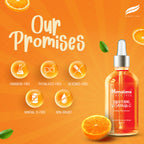 Himalaya Brightening Vitamin C Orange Face Serum 15ml + Orange Face Wash 50ml Free