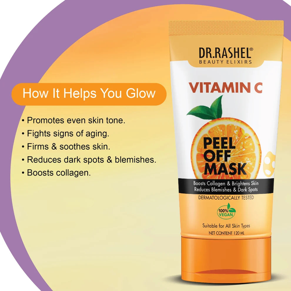 DR.RASHEL Beauty Elixirs Peel Off Mask – Vitamin C 120ml